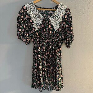 ZARA Flower printed dress,XS